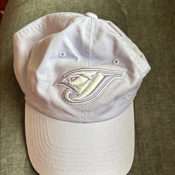 Light Purple Baseball Cap with Embroidered Blue Jays Logo - Picture 1 of 4